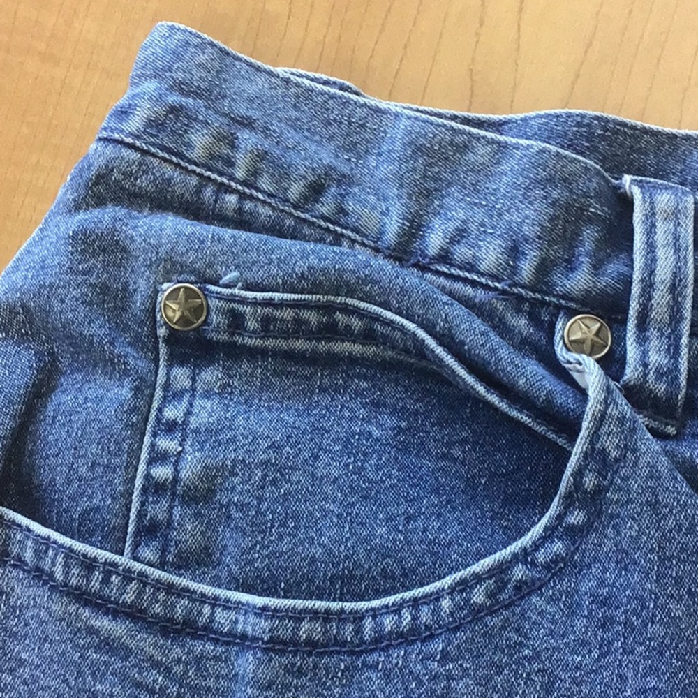 Vintage High Waisted Denim CHEROKEE Shorts - Picture 7 of 8